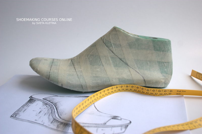 Handcrafted shoes made in the studio